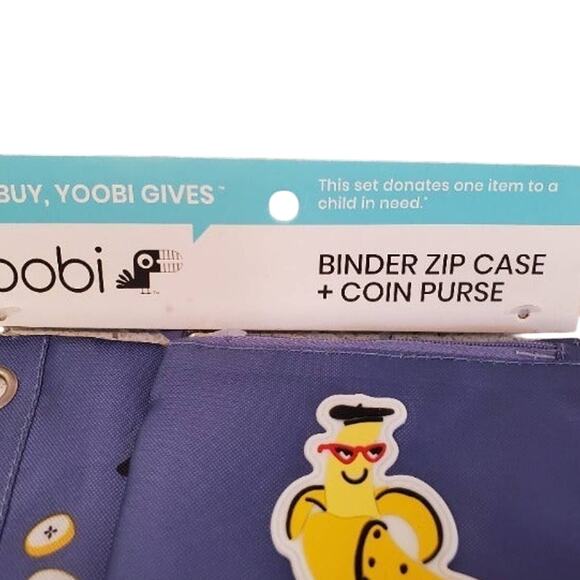 Yoobi Binder Zip Case & Coin Purse Pencil Case - Picture 4 of 5